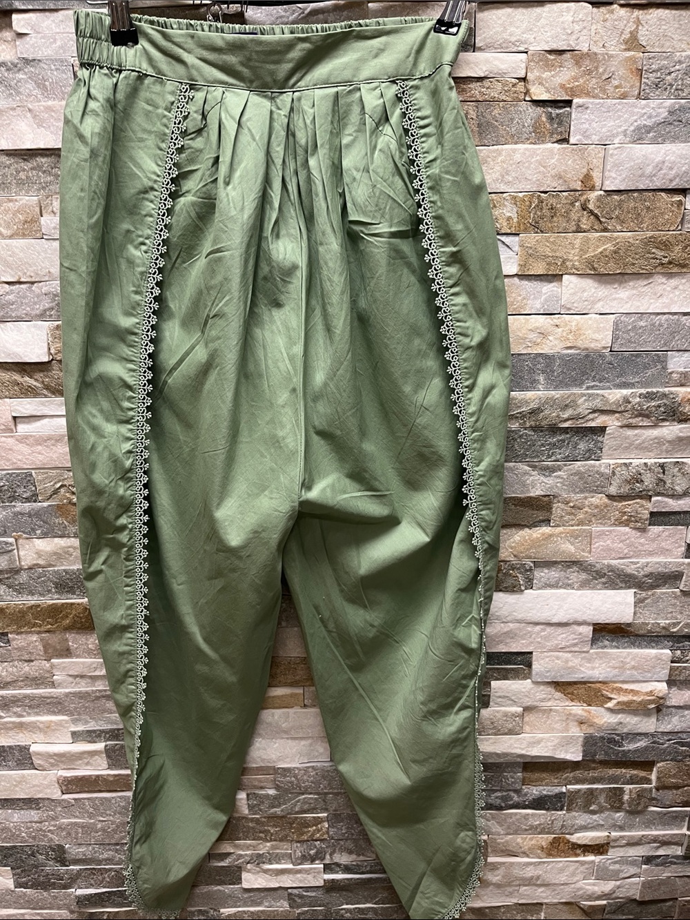 Sana Safinaz Women’s Olive Green Pants